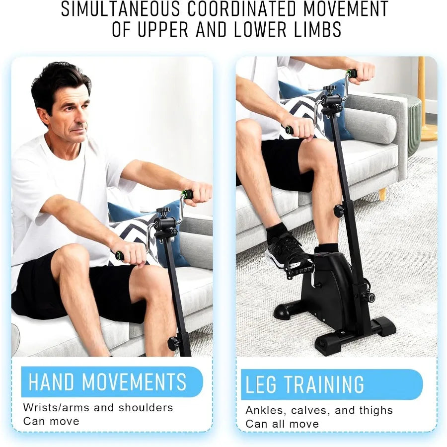 Pedal Exerciser Hand & Leg Mini Fitness Bike