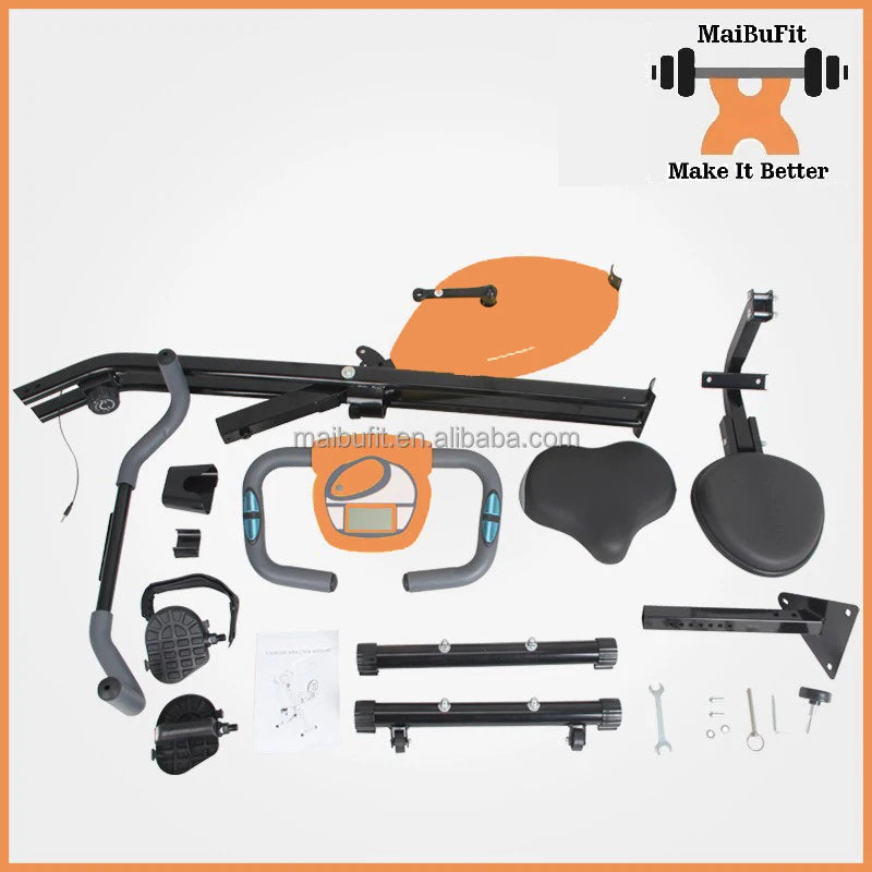 Foldable Magnetic Resistance Exercise Bike