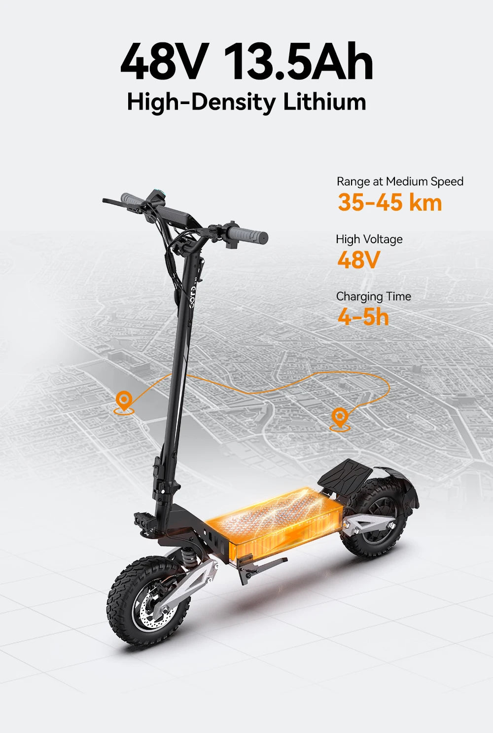 900W Urban Folding E-Scooter