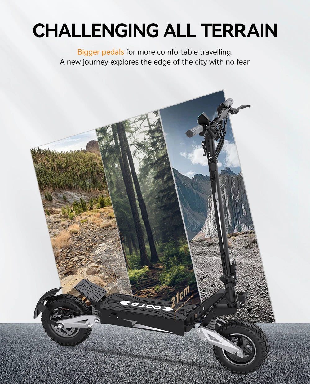 900W Urban Folding E-Scooter