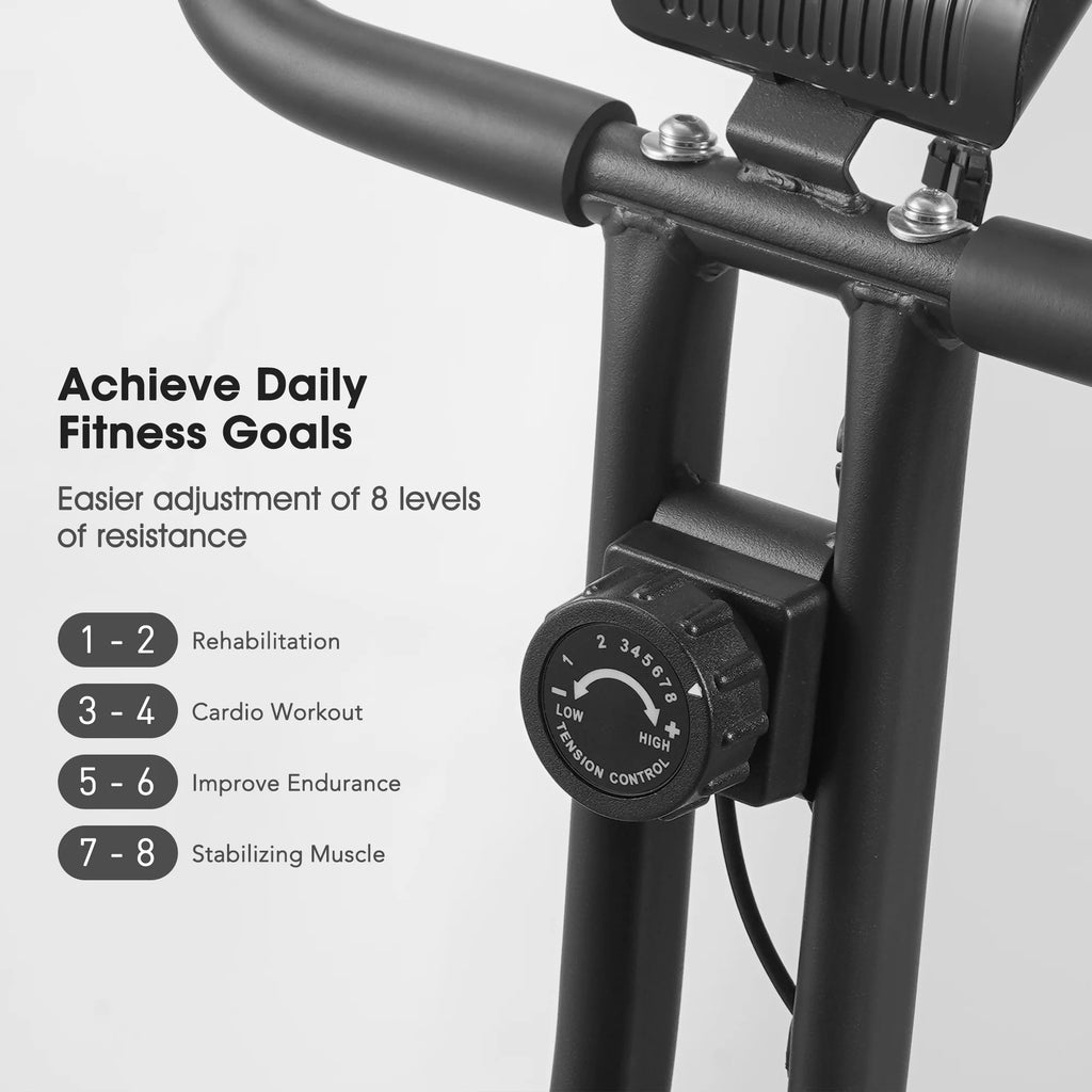 Folding Stationary Exercise Bike