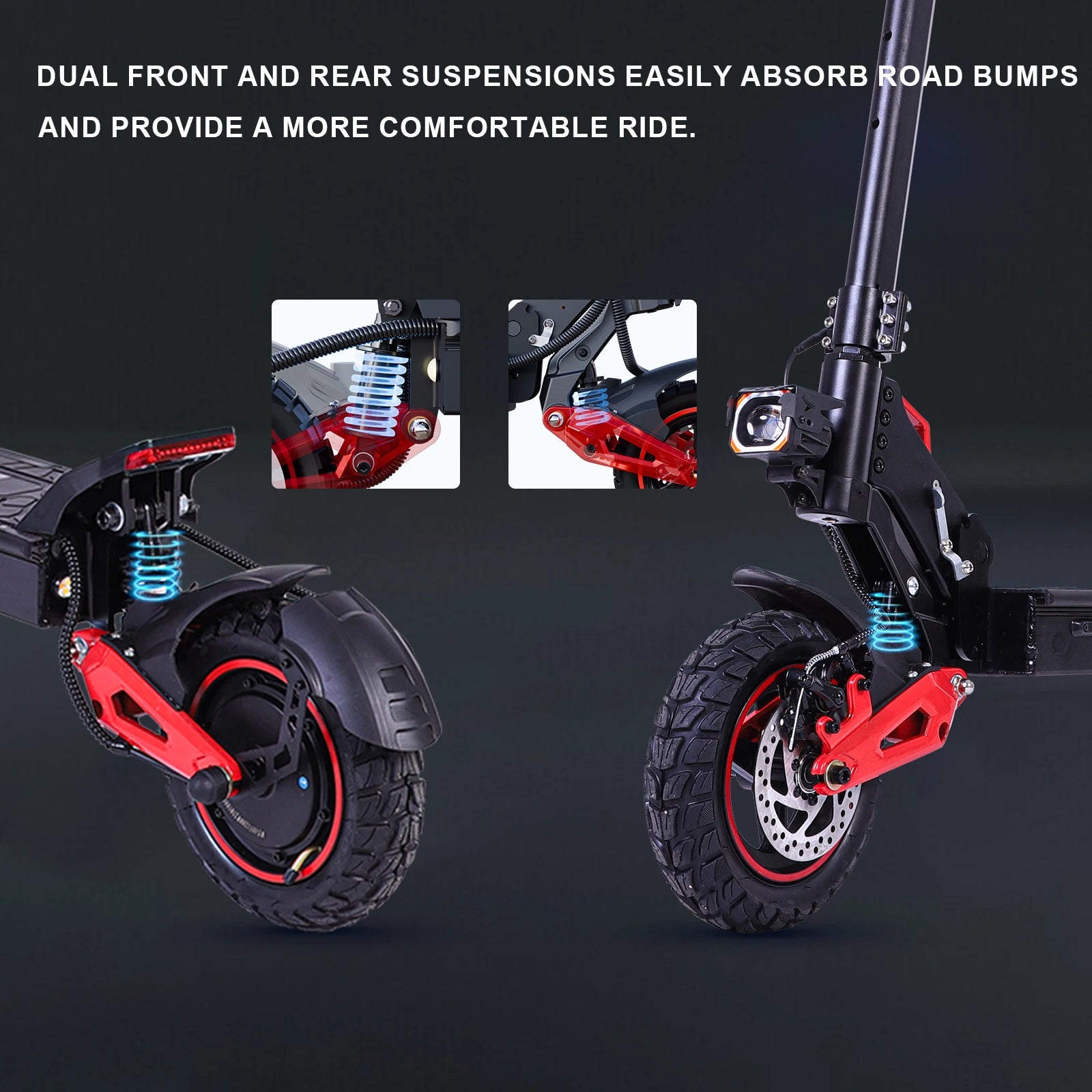 48V 18Ah Off-Road E-Scooter