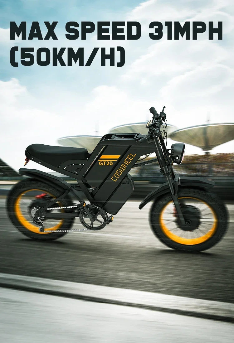 PRO 48V 25Ah Fat Tire E-Bike