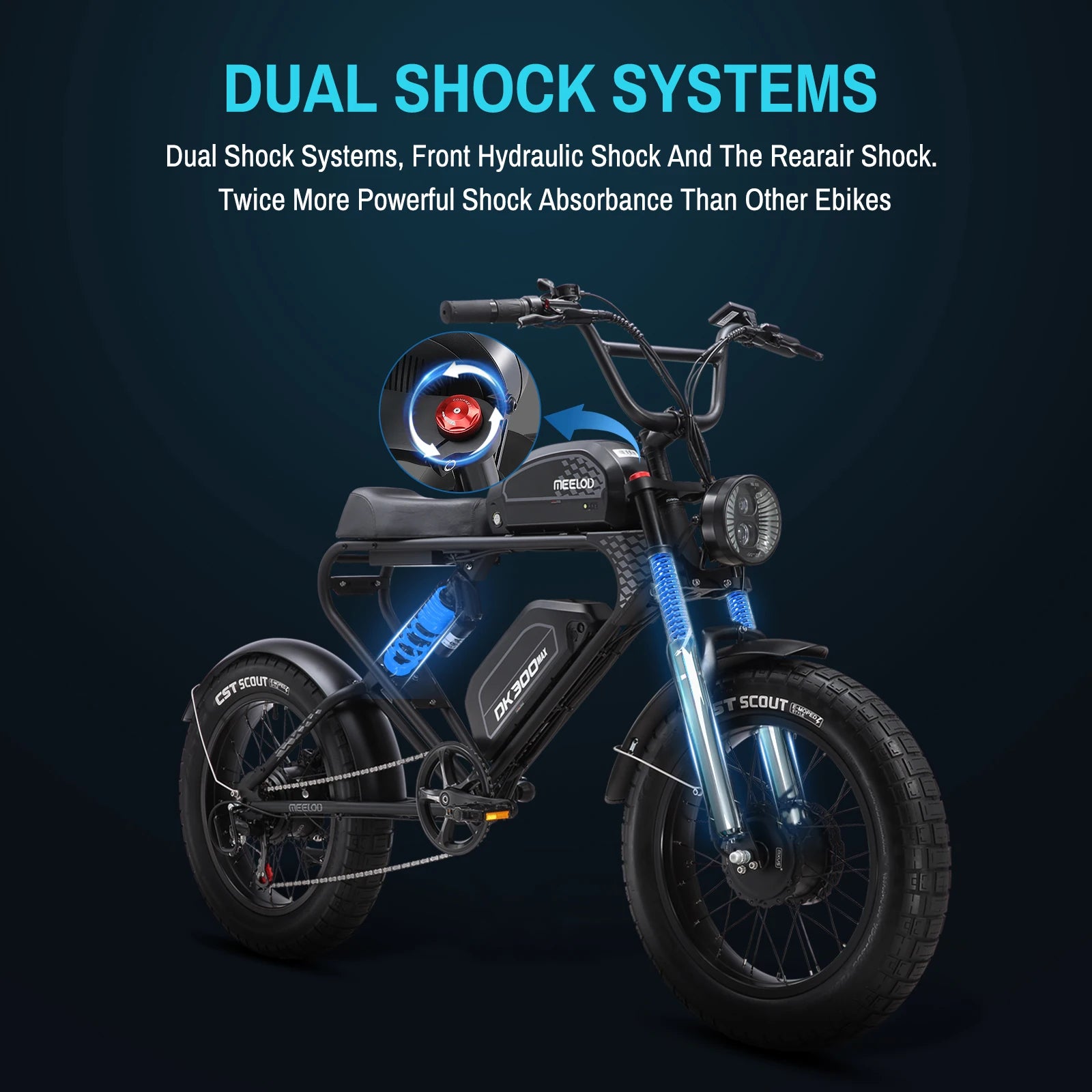 MAX 1200W 48V Fat Tire E-Bike