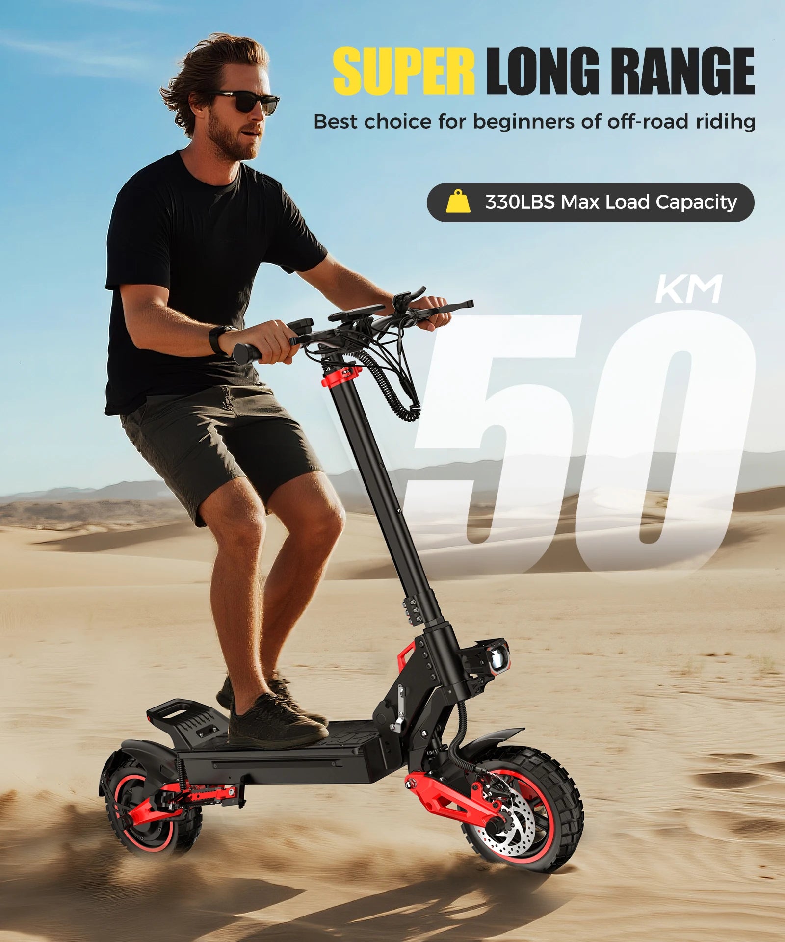 600W 48V Folding E-Scooter