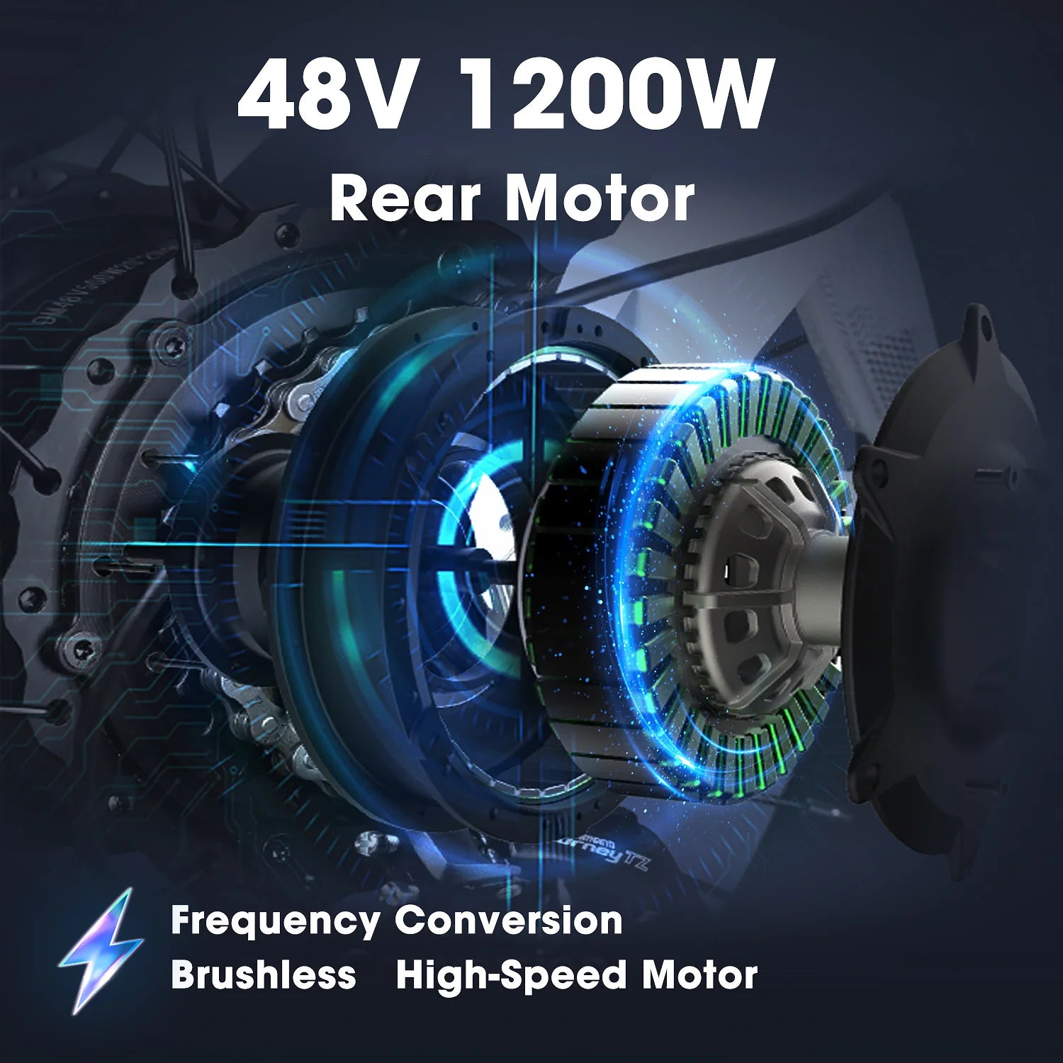 MEELD DK200 SE 1200W 48V E-Bike