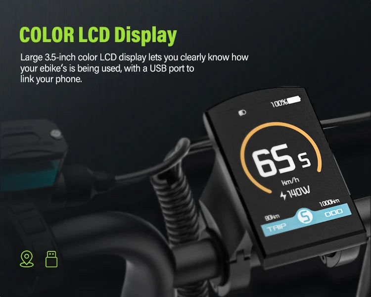 COSWHEEL CT20S 60V 27.5Ah Fat Tire E-Bike