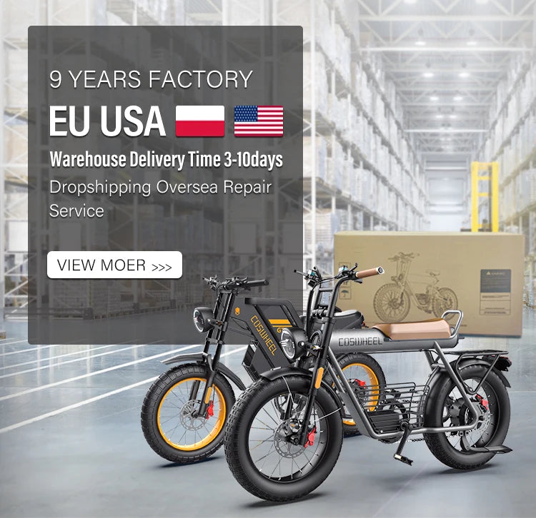 COSWHEEL CT20S 60V 27.5Ah Fat Tire E-Bike