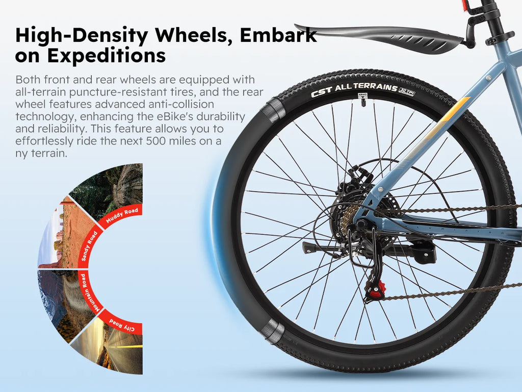 EM200G 500W 48V Commuter E-Bike