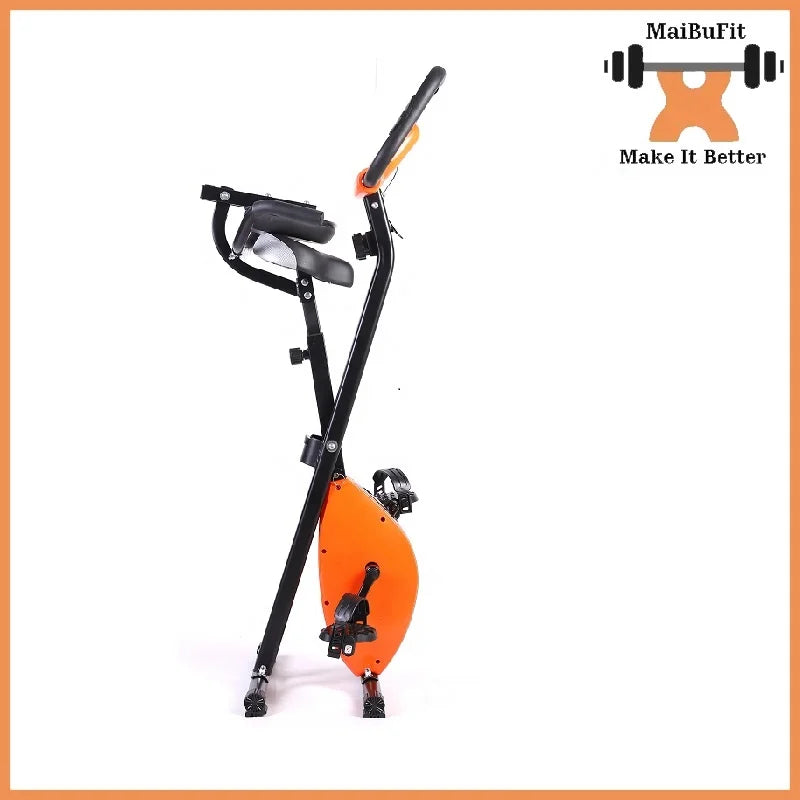 Foldable Magnetic Resistance Exercise Bike
