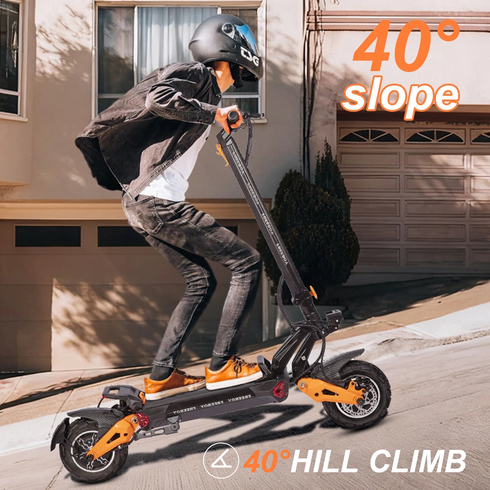 6000W Dual Motor Off-Road E-Scooter