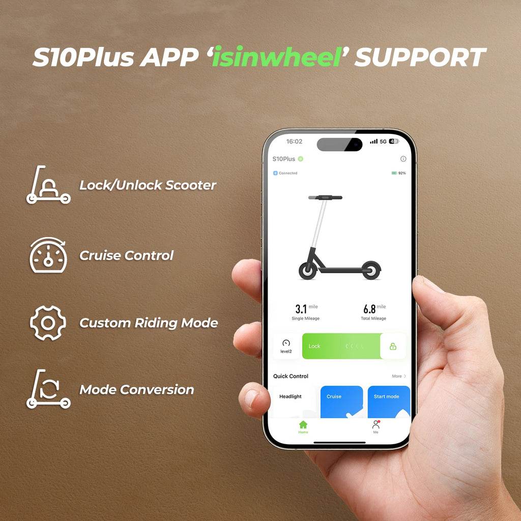 S10 Plus 42V 15Ah 750W E-Scooter