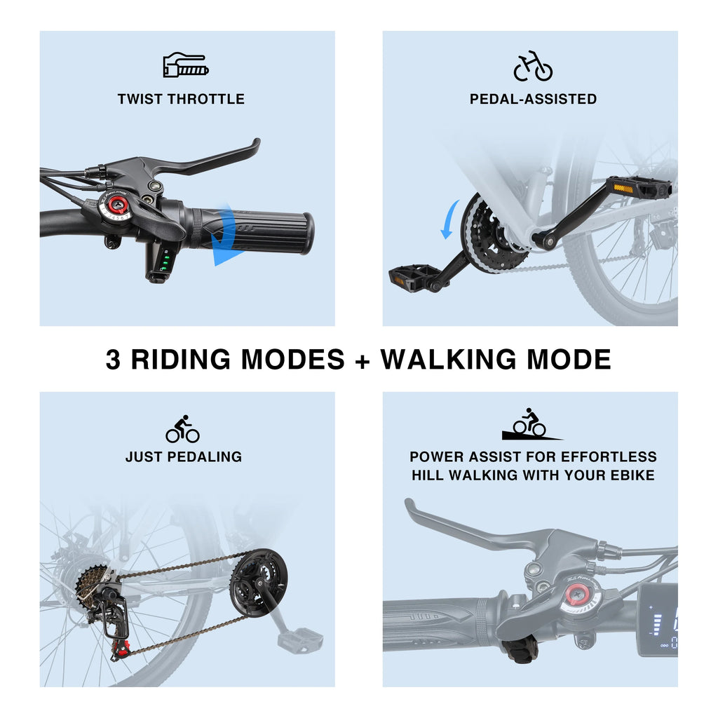 EM200G 500W 48V Commuter E-Bike