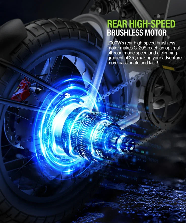 COSWHEEL CT20S 60V 27.5Ah Fat Tire E-Bike