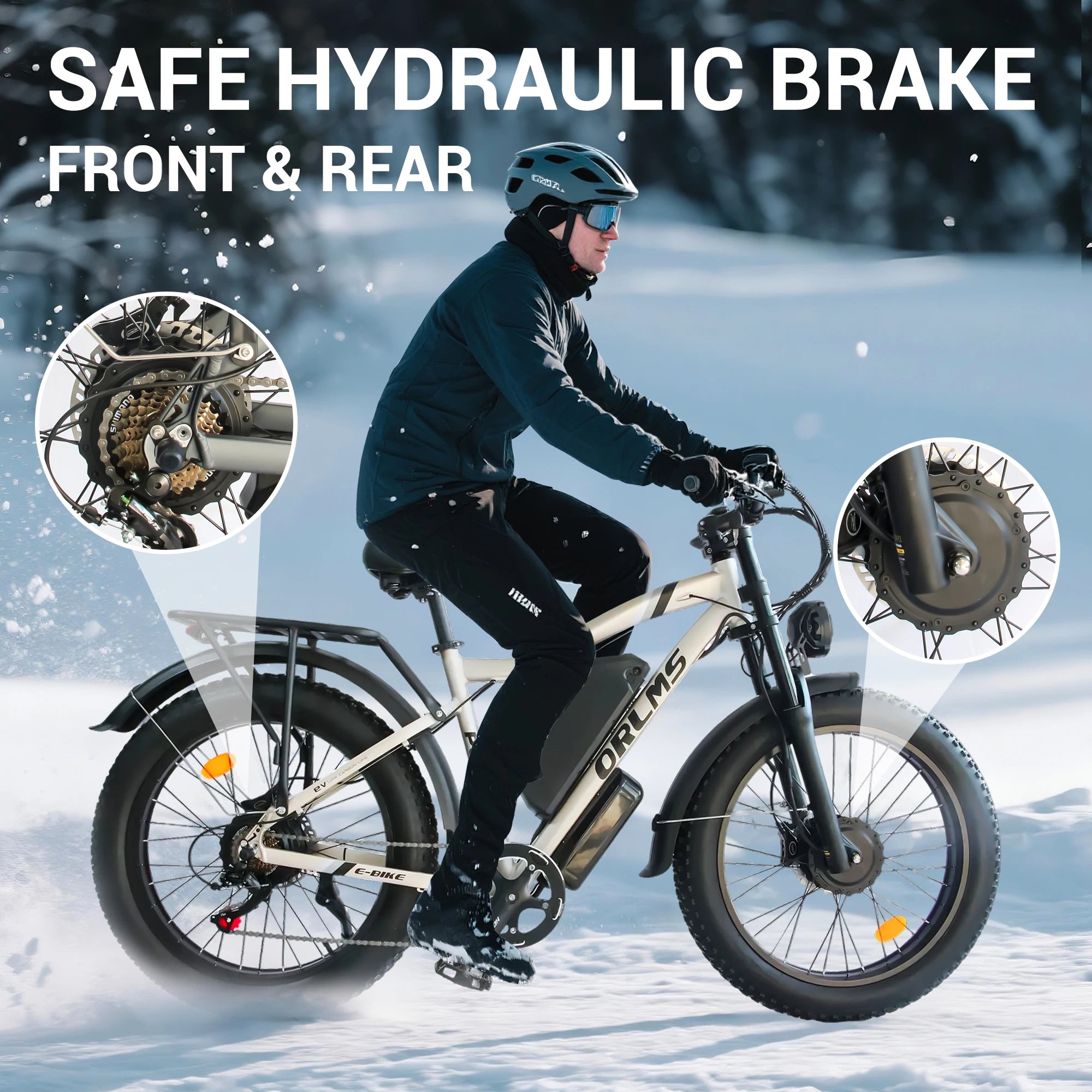 ORLMS MX500 3000W 52V E-Bike