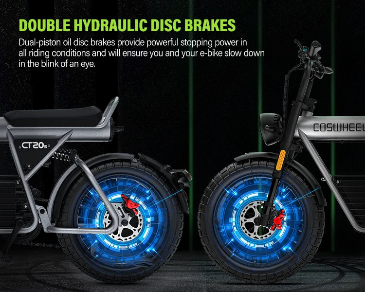 COSWHEEL CT20S 60V 27.5Ah Fat Tire E-Bike