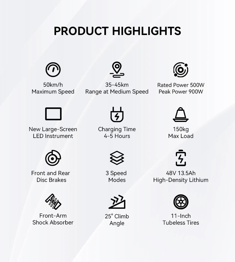 900W Urban Folding E-Scooter