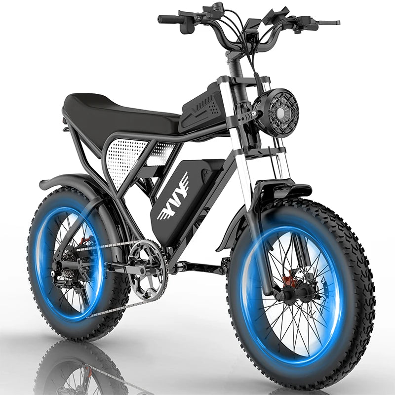 2000W 52V Fat Tire E-Bike
