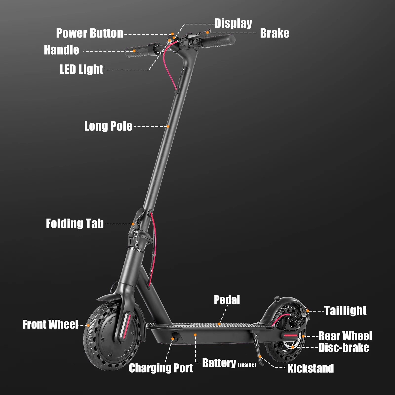 500W Commuter E-Scooter