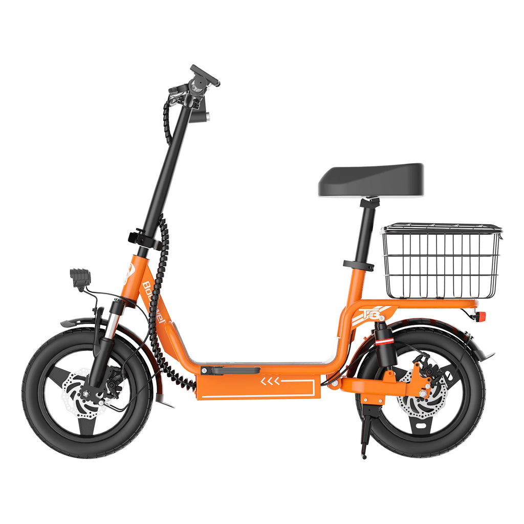 500W E-Scooter w/ Basket