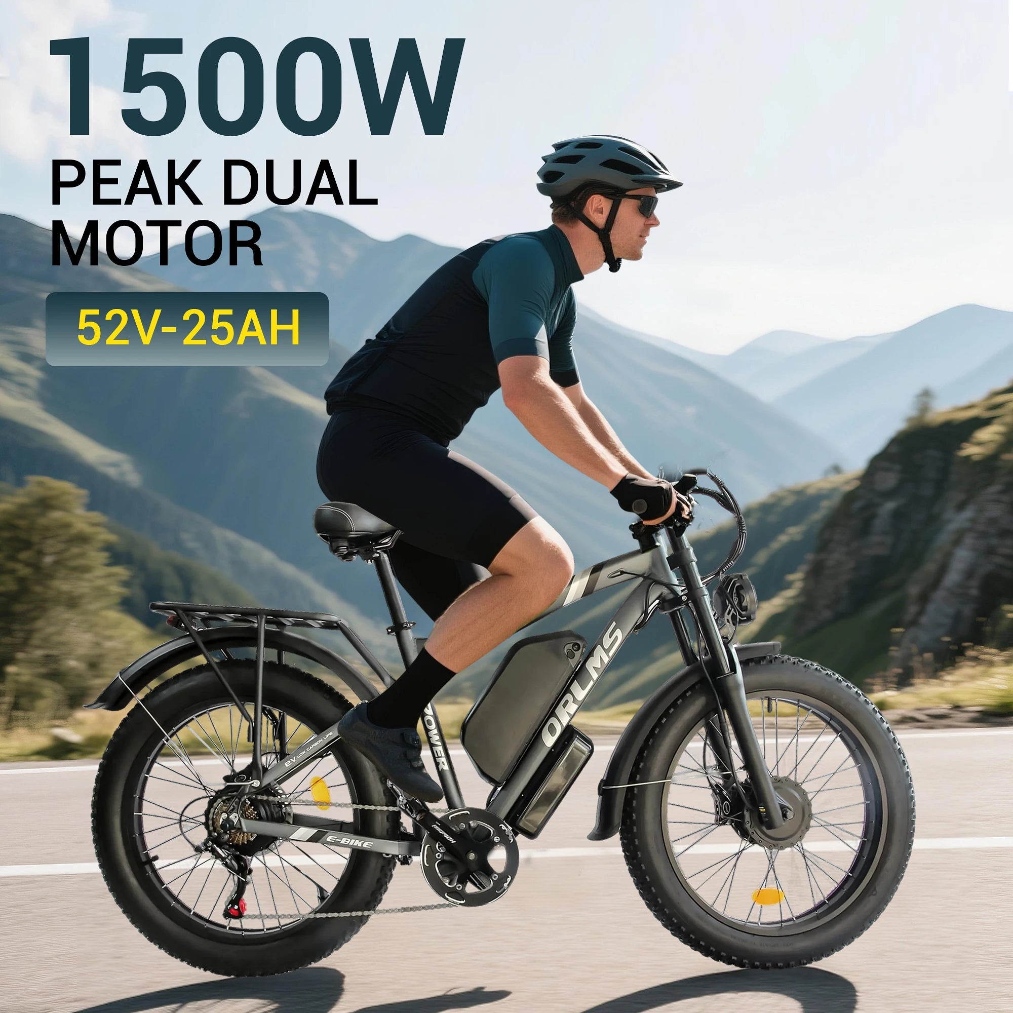 ORLMS MX500 3000W 52V E-Bike