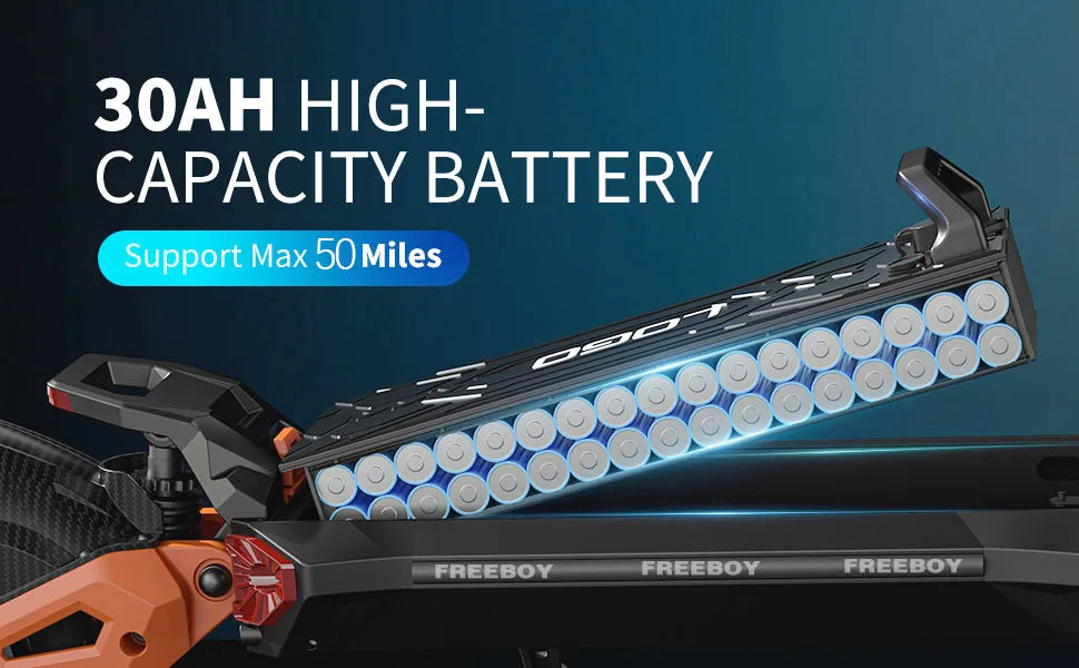 6000W Dual Motor Off-Road E-Scooter