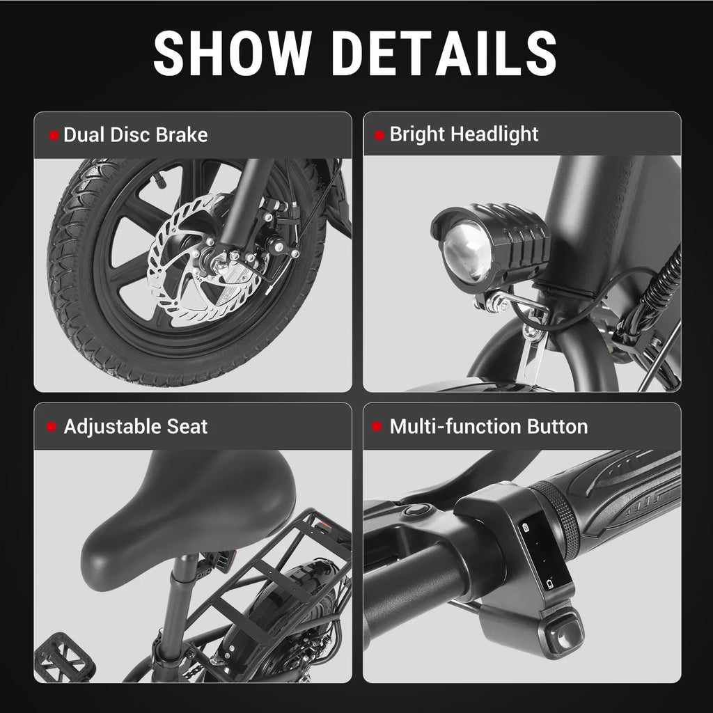 36V Foldable City E-Bike