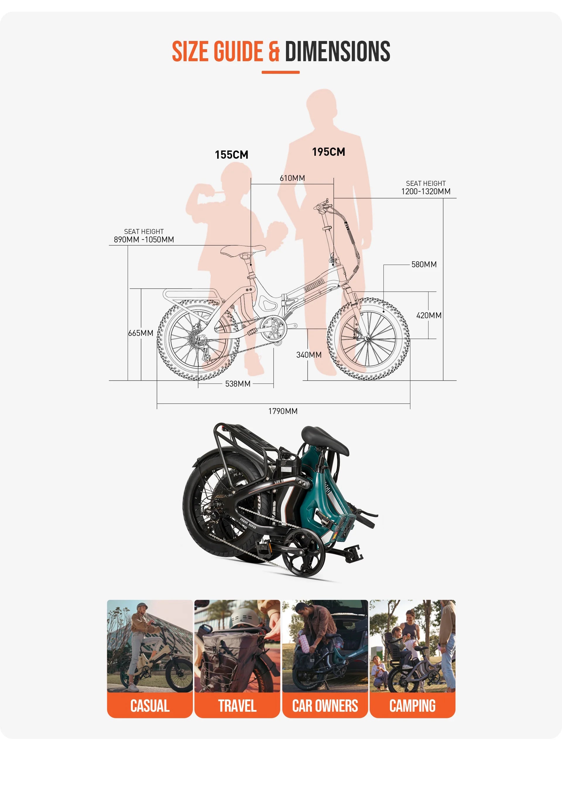 750W 48V Dual Battery E-Bike