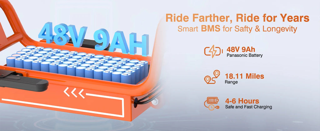 500W E-Scooter w/ Basket