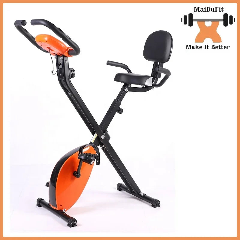 Foldable Magnetic Resistance Exercise Bike