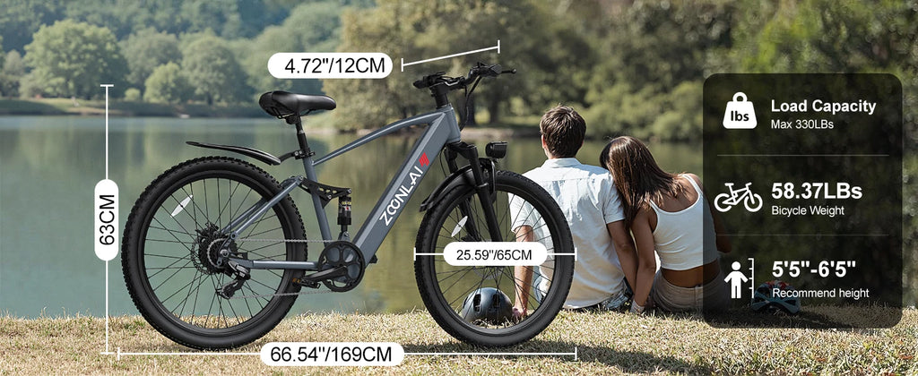 Electric Mountain Bike 26"/24"