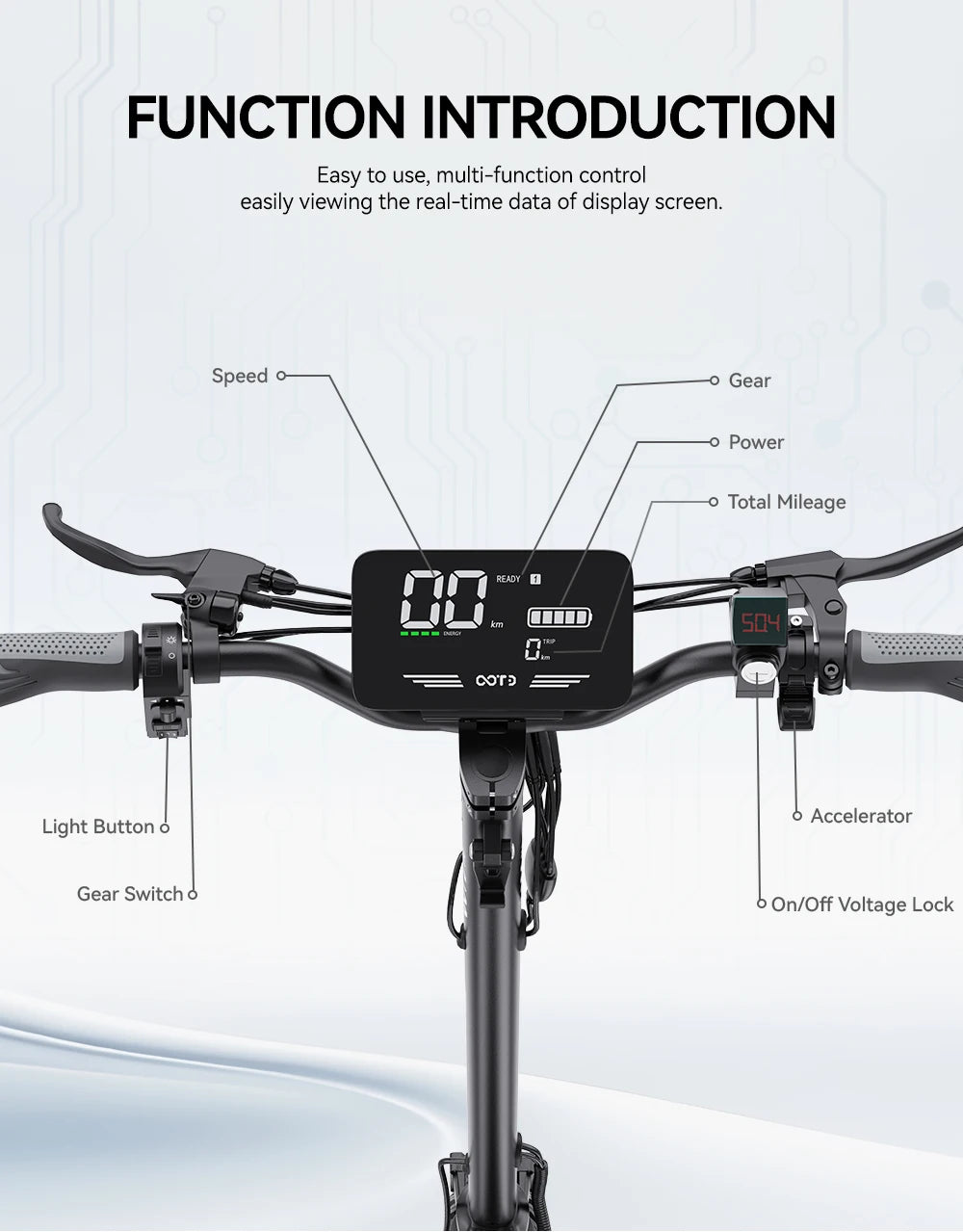 900W Urban Folding E-Scooter