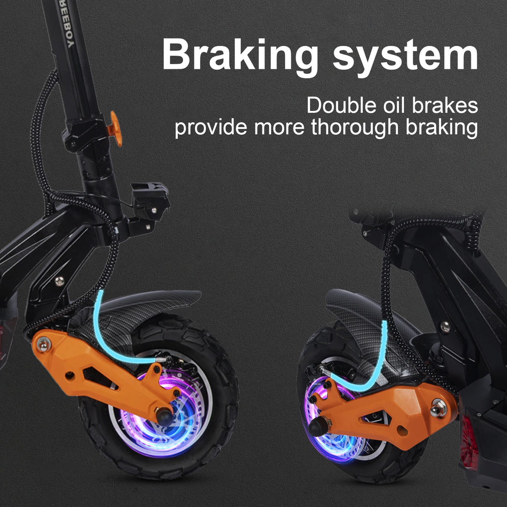 6000W Dual Motor Off-Road E-Scooter