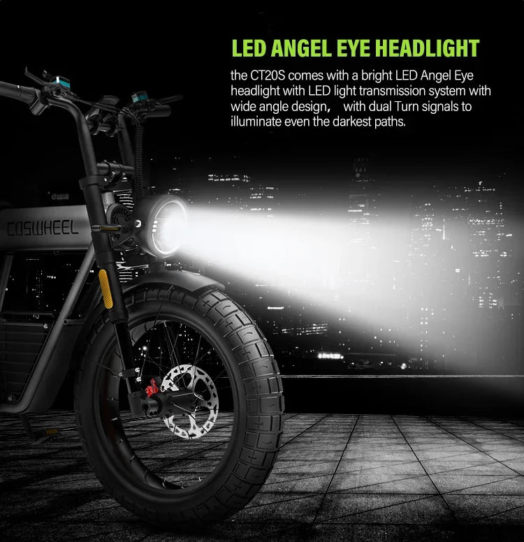 COSWHEEL CT20S 60V 27.5Ah Fat Tire E-Bike