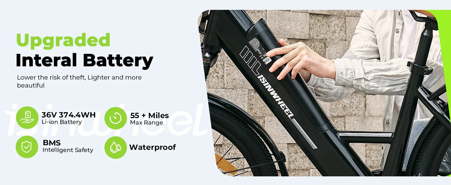 UCity 36V 10.4Ah 500W E-Bike