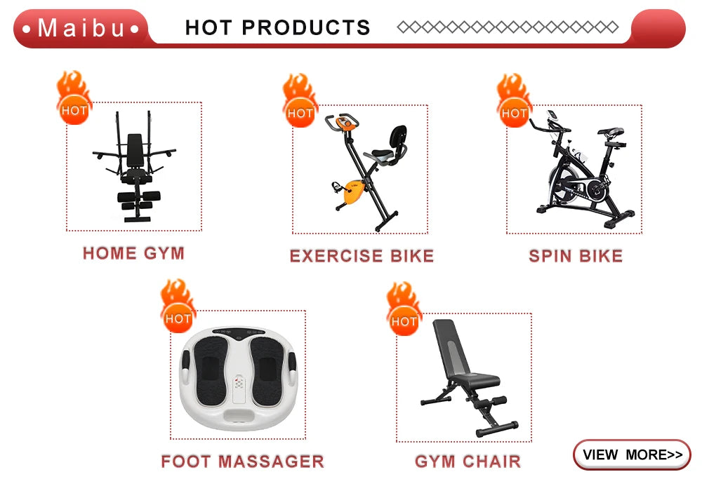 Foldable Magnetic Resistance Exercise Bike