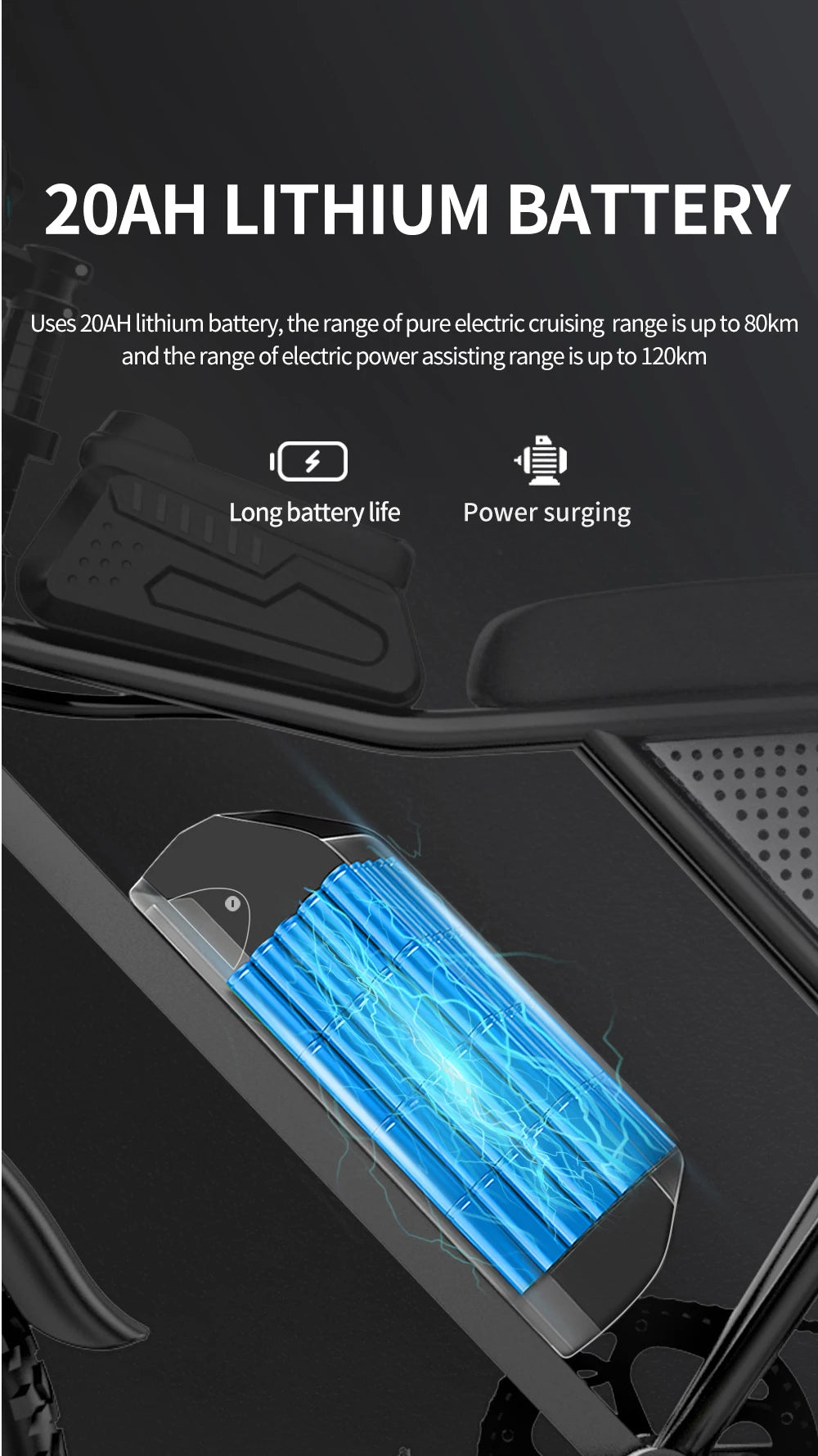 2000W 52V Fat Tire E-Bike