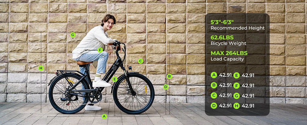 UCity 36V 10.4Ah 500W E-Bike