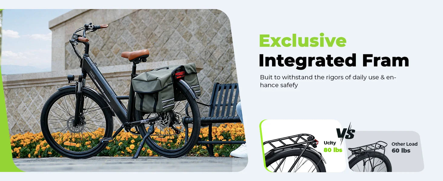 UCity 36V 10.4Ah 500W E-Bike