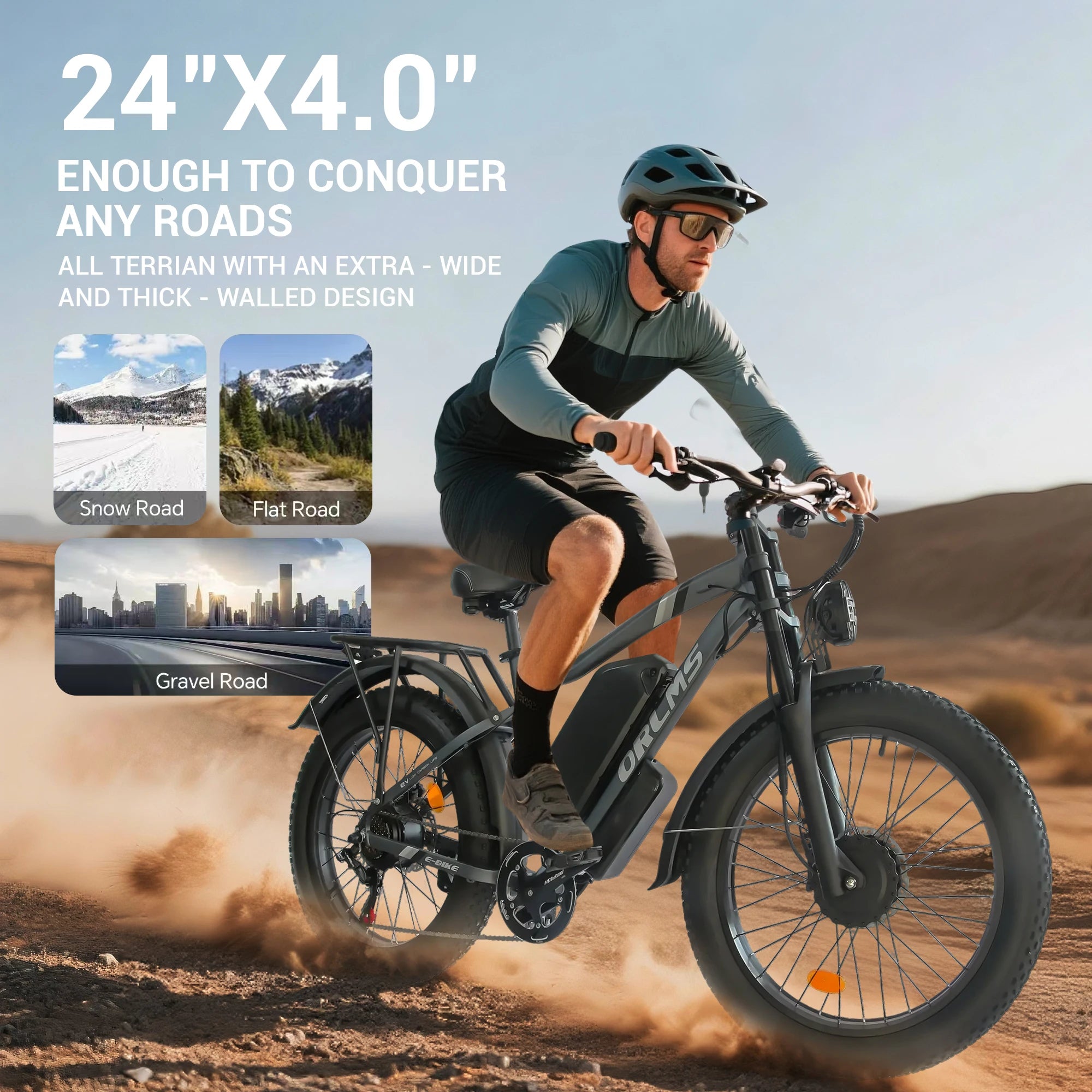 ORLMS MX500 3000W 52V E-Bike