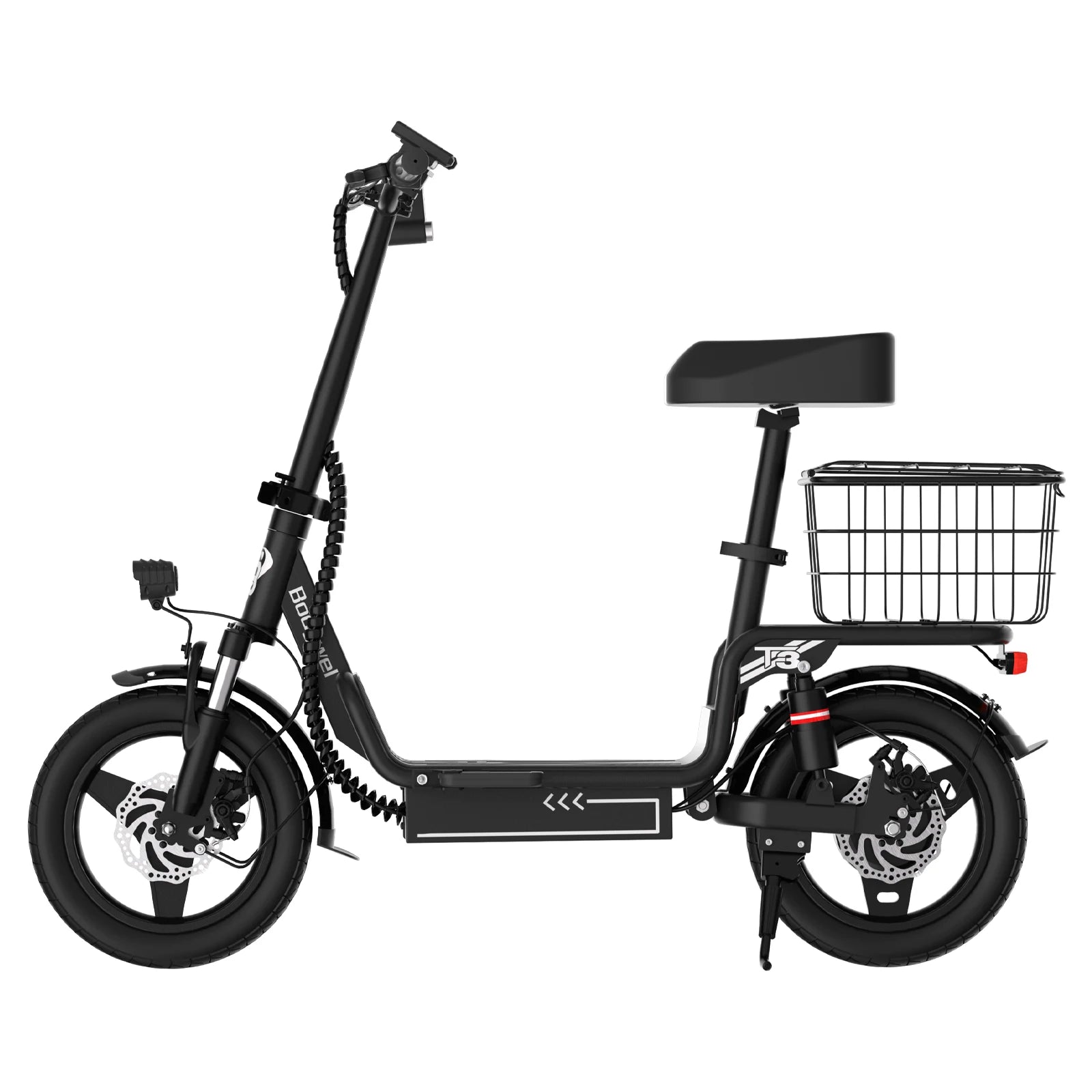 500W E-Scooter w/ Basket