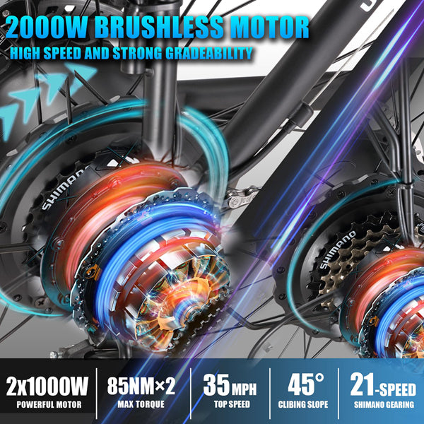 KETELES 80KM 2000W 48V E-Bike